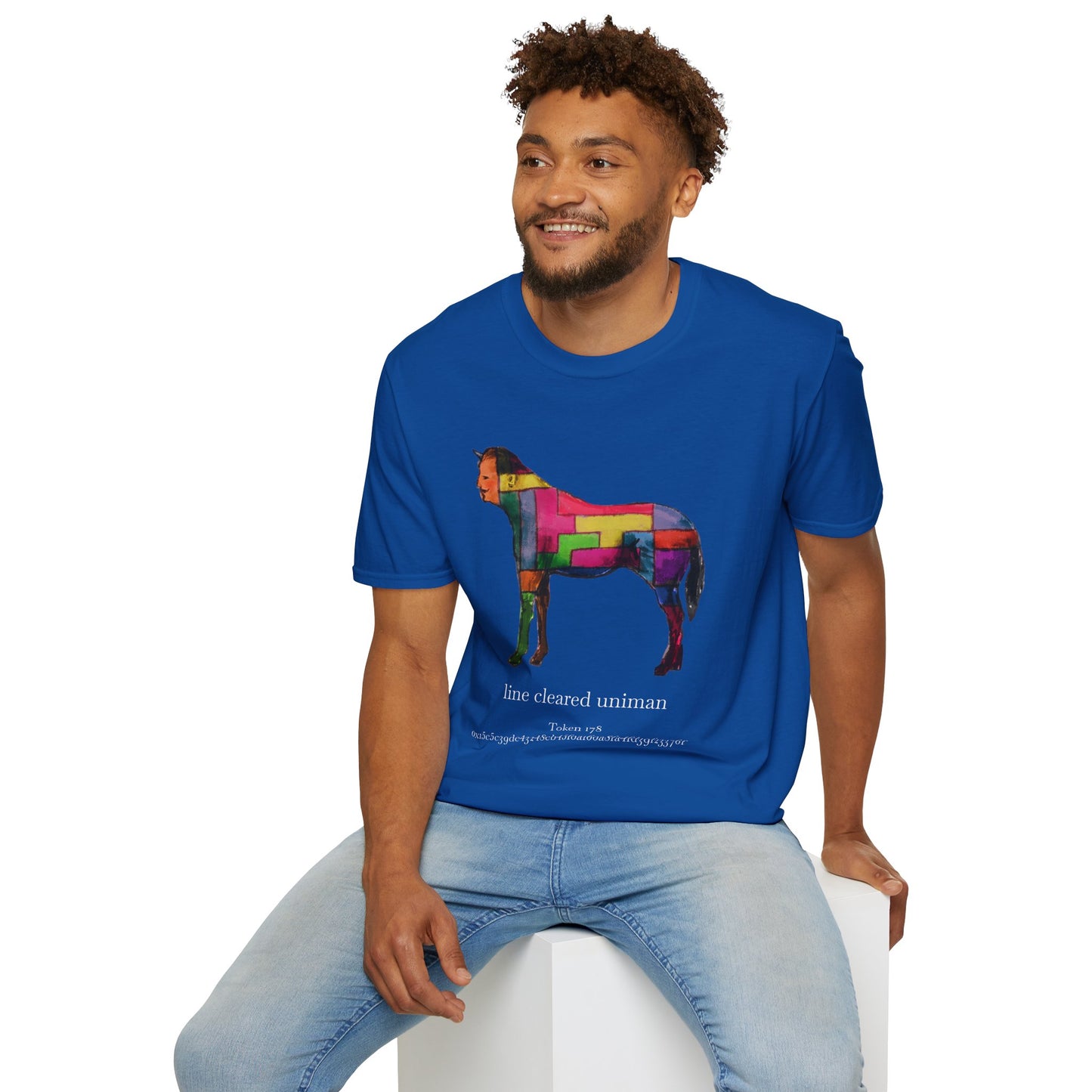 Colorful Horse Graphic Unisex T-Shirt, Vibrant Art Tee, Casual Wear, Unique Gift, Animal Lover Shirt, Summer Fun Attire
