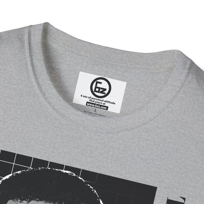 Vintage Graphic Tees, Retro Art T-Shirt, Unisex Softstyle Top, Unique Graphic Shirt, Nostalgic Fashion Tee, Gift for Art Lovers