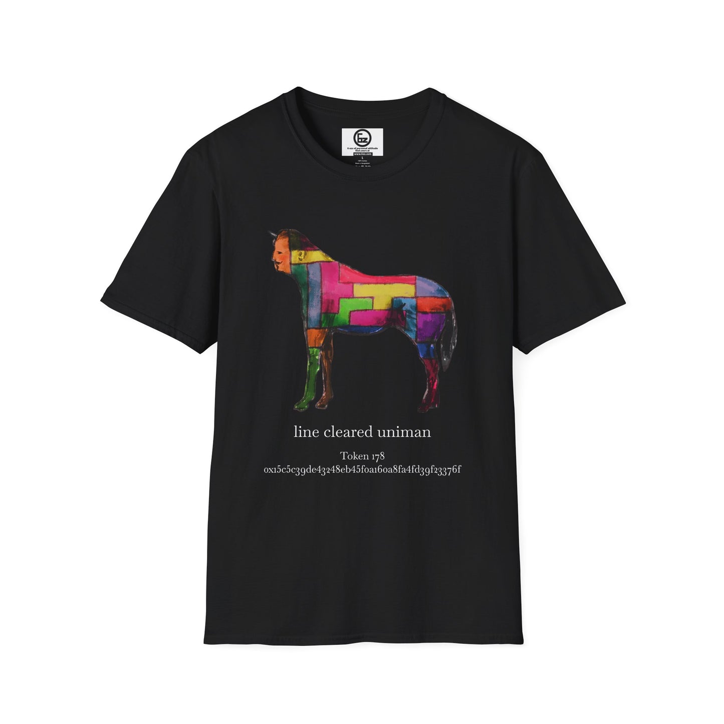 Colorful Horse Graphic Unisex T-Shirt, Vibrant Art Tee, Casual Wear, Unique Gift, Animal Lover Shirt, Summer Fun Attire