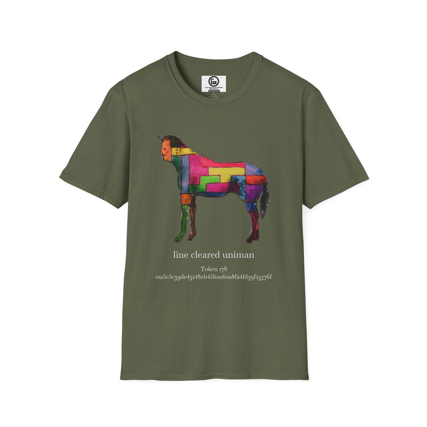 Colorful Horse Graphic Unisex T-Shirt, Vibrant Art Tee, Casual Wear, Unique Gift, Animal Lover Shirt, Summer Fun Attire