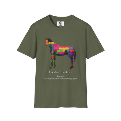 Colorful Horse Graphic Unisex T-Shirt, Vibrant Art Tee, Casual Wear, Unique Gift, Animal Lover Shirt, Summer Fun Attire