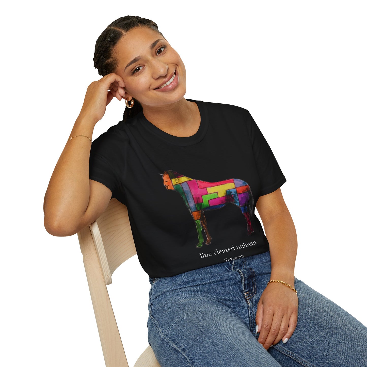 Colorful Horse Graphic Unisex T-Shirt, Vibrant Art Tee, Casual Wear, Unique Gift, Animal Lover Shirt, Summer Fun Attire