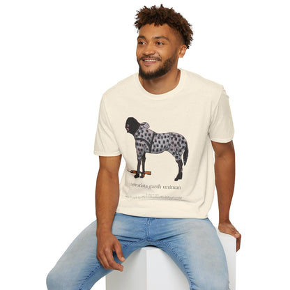 Colorful Horse Graphic Unisex T-Shirt, Vibrant Art Tee, Casual Wear, Unique Gift, Animal Lover Shirt, Summer Fun Attire