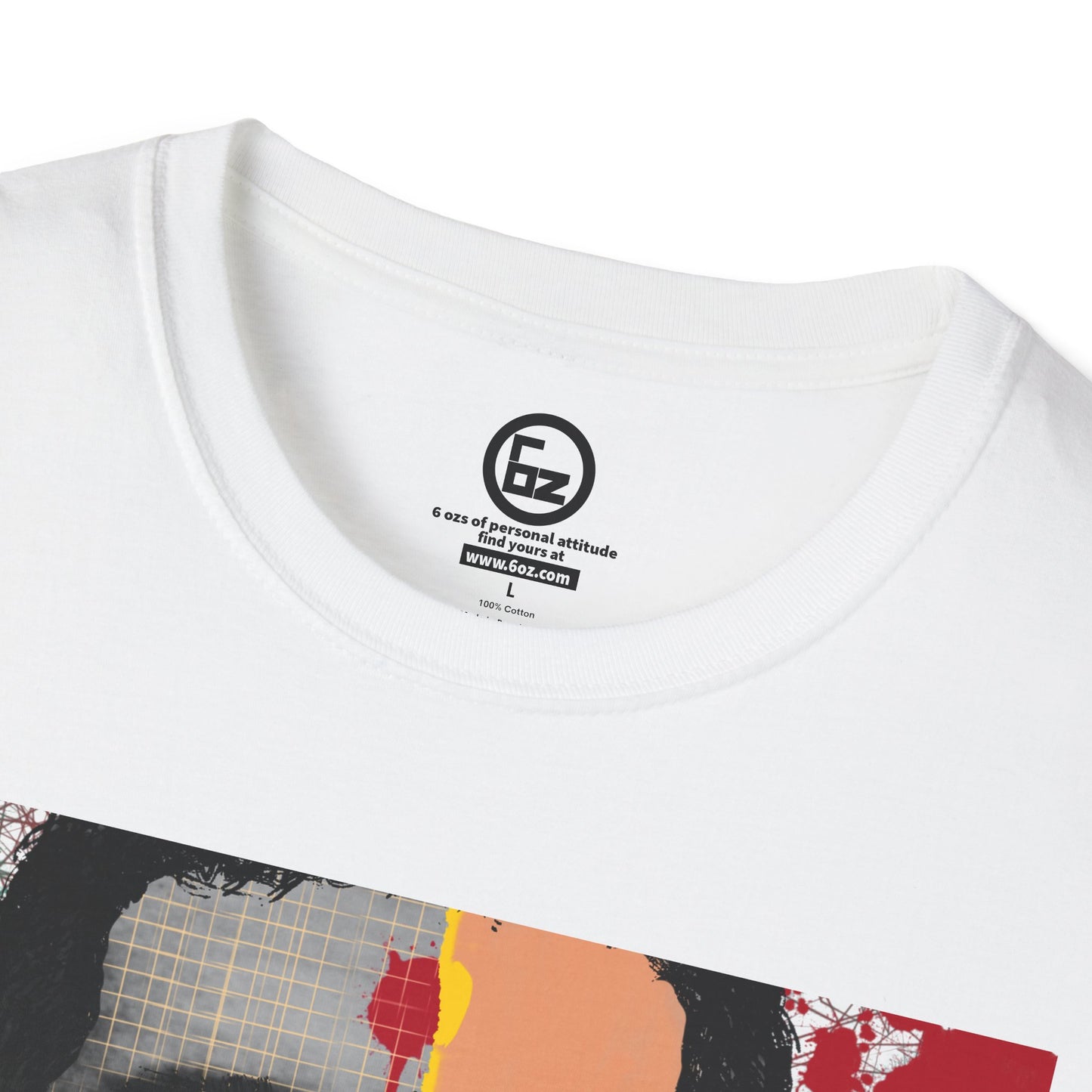 Colorful Artistic Unisex T-Shirt with Graphic Design, Retro Style, Casual Wear, Gift for Art Lovers, Unique Streetwear, Birthday Gift