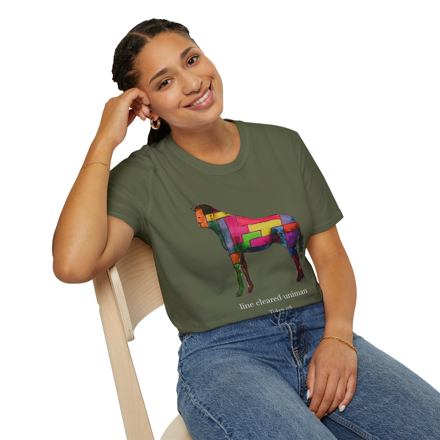 Colorful Horse Graphic Unisex T-Shirt, Vibrant Art Tee, Casual Wear, Unique Gift, Animal Lover Shirt, Summer Fun Attire