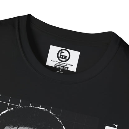 Vintage Graphic Tees, Retro Art T-Shirt, Unisex Softstyle Top, Unique Graphic Shirt, Nostalgic Fashion Tee, Gift for Art Lovers