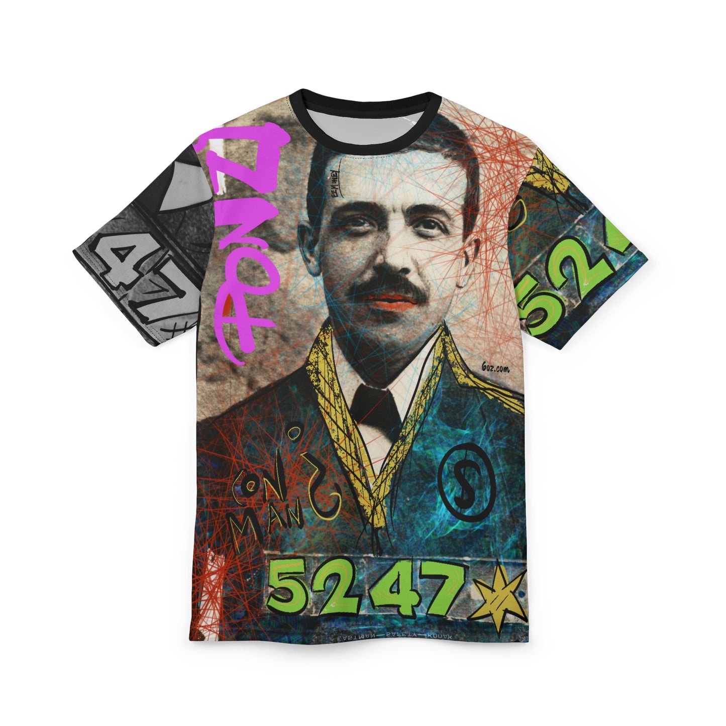 Colorful Unisex Graphic Tee - Unique Art Design for Casual Style, Perfect for Festivals, Gifts, Streetwear, Everyday Wear, Unisex Fashion