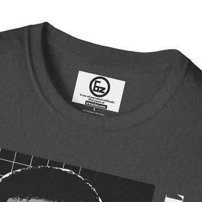 Vintage Graphic Tees, Retro Art T-Shirt, Unisex Softstyle Top, Unique Graphic Shirt, Nostalgic Fashion Tee, Gift for Art Lovers