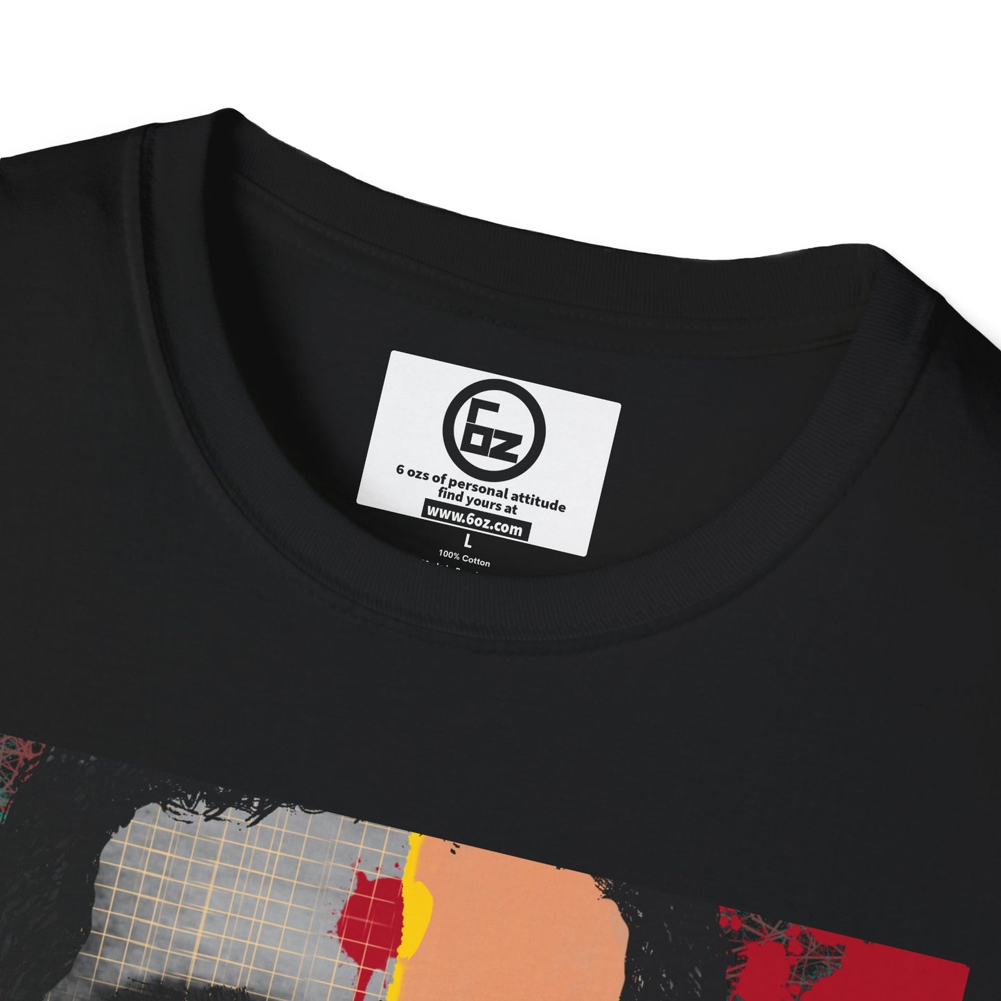 Colorful Artistic Unisex T-Shirt with Graphic Design, Retro Style, Casual Wear, Gift for Art Lovers, Unique Streetwear, Birthday Gift