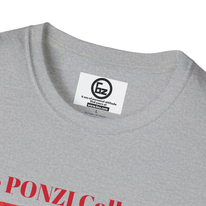 Vintage Ponzi Quote T-Shirt, Soft Cotton Tee, Retro Graphic Shirt, Unique Gift, Casual Wear, History Lover Apparel